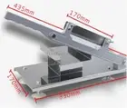 Manual Stainless Steel Beef Slicing Machine Handle Frozen Meat Slicer New vx