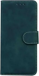 MojieRy Phone Cover Wallet Folio Case for Samsung Galaxy S10E, Premium PU Leather Slim Fit Cover for Galaxy S10E, 2 Card Slots, Nice case, Green
