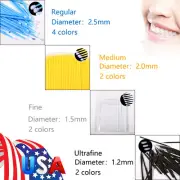 New Disposable Materials Dental Micro Brush Applicator 4 Optional Sizes