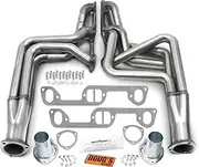 Doug's D570-SS Polished 304 Stainless Steel Exhaust Long Tube Headers for 70-81 Firebird 326-455, 1-3/4" Primary 3" Collector