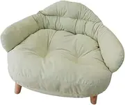 Stgfyxgs Pet Sofa, Pet Sofa Lounger, DIY Assembly Stable Breathable Nordic Removable Kennel Medium Pet Bed, Pet Sofa Bed for