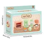 1:12 Dollhouse Mini Rice Cooker Microwave Oven Juicer Egg Steamer Kitchen De _in