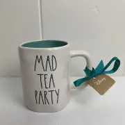 Rae Dunn Disney Alice In Wonderland Mad Tea Party Mug NWT