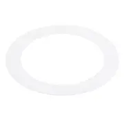 4.25" ID 6.69" OD Goof Rings for Recessed Light, White Goof Metal Trim Ring