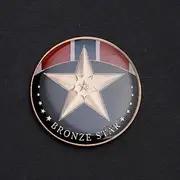 Challenge Coin Anti-Terrorist War Pentagram Medal Badge Medal Creative Military Small Gift Craft Gift