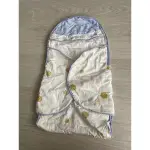 極新 台灣製 超柔軟 日本APRICA嬰兒秋冬保暖外套抱被 襁褓寶寶睡袋 嬰兒外出抱被 抱毯 寶寶包被 秋冬包巾