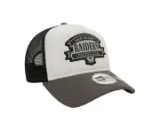 New Era | Las Vegas Raiders NFL Dark Grey 9FORTY A-Frame Trucker