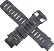 22 mm Black Rubber Watch Band Soft Wrist Straps Replacement for Suunto for X-Lander