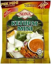 Nona Mini Ketupat Satay Rice Cake 200 g