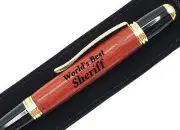 Gift For Sheriff World's Best Sheriff Present Engraved Pen