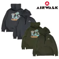 在飛比找momo購物網優惠-【AIRWALK】時尚潮流 簡約保暖百搭 長袖帽T 兩色(A