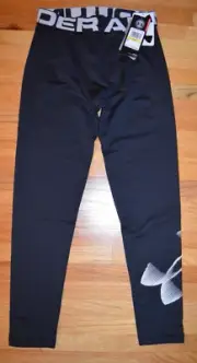 Under Armour Boys' ColdGear Baselayer Leggings Sz Med