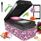 Vegetable Chopper, Onion Chopper Dicer, Mandoline Slicer, Food Chopper with C...