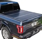 Hard Folding Truck Bed Tonneau Cover Compatible with Chevy Colorado & GMC Canyon 2015-2025 5.2 ft Short Box, Tri Fold Style