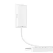 Outlet Cover Extension Cord 3 Feet, Ultra-Thin Outlet Concealer with Flat Plu...