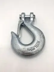 Lot Of 10 Slip Hook Alloy Steel 40 Grade Clevis Grade 3/8” 5400lbs