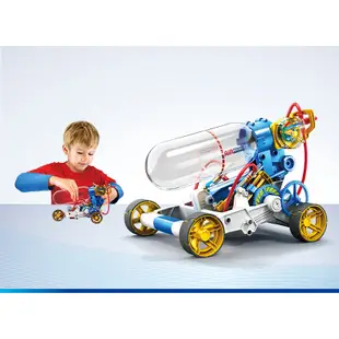 【寶工Pro'sKit 科學玩具】空氣動力引擎車｜GE-631