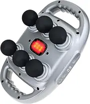 [Auerllcy] 6-Head Massage Gun, Professional Handheld Massager with Adjustable 9 Modes & Intensities, for Back/Legs/Waist/HIPS Full Body Muscle Relaxation Pain Relief