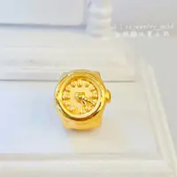 在飛比找蝦皮購物優惠-《金瑞麟金飾》黃金手錶 黃金串珠 穿孔配件 純金9999