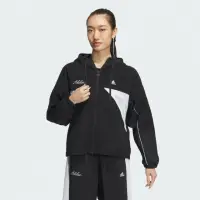 在飛比找momo購物網優惠-【adidas 愛迪達】外套 女款 運動連帽外套 亞規 RC