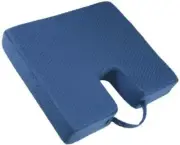 Carex P10100 Coccyx Cushion Memory Foam Firm Pillow Comfort Instant Relief 1ct
