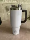 40 oz Tumbler Insulated Reusable Cup with handle and Straw Lid