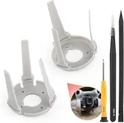 TGHongKy Gimbal Rubber Damper for DJI Mini 4 Pro Rubber Damper for DJI Mini 4 Pro Long Tail Shock Absorption Damping Cushion Gimbal Camera Repair Drone Replacement Parts with Tool Kit (Left/Right,