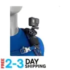 Versatile 360-Degree Backpack Mount for Action Cameras - Secure & Lightweight