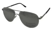 Kenneth Cole Reaction Silver White Mens Metal Sunglass Aviator, KC1367. 20C