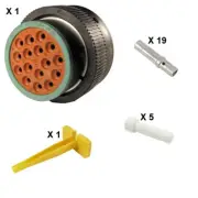 Deutsch HDP20 Series P26-24-16SN Connector Kit
