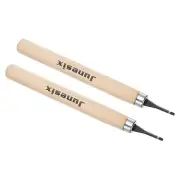 2pcs Exacto Knife w Handle 50# Steel Flat Blade Hobby Carving Knife