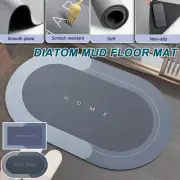 Diatom Mud Mat Non-Slip Super Absorbent Bathroom Floor Mat Bath Mat Quick-Drying