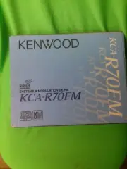 KENWOOD SIRIUS SATELLITE RADIO FM MODULATOR SYSTEM KCA-R70FM
