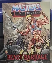 MOTU Masters of the Universe Origins Mini Comic Book BEAST BARRAGE Beastman
