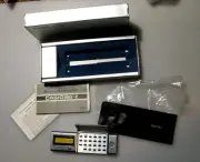 Casio MQ-2 Micro-Quartz Computer Calculator original box manual 1978 engraved