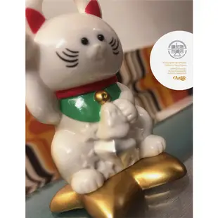 ArtLife @ 縁起物百貨店 MAOMAO UAMOU 招き猫 縁起物 白 ソフビ 招財貓 限定品