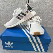 ADIDAS Originals NMD_R1 W Rich Mnisi BOOST White Women Casual Shoes GW0563 Sz 8