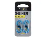S-Biner MicroLock Polycarbonate - 2 Pack - Blue