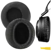 Geekria Protein Leather Ear Pads for SONY MDR-RF960R Headphones (Black)