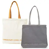 在飛比找Yahoo奇摩購物中心優惠-Louis Vuitton LV 限量版博物館基金會帆布袋(