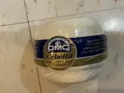 DMC WHITE CEBELIA 100% COTTON CROCHET THREAD SZ 20