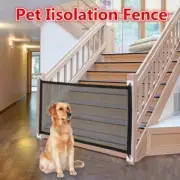 Portable Mesh Magic Pet Dog Cat & Child Safety Doorway Stair Gate Guard Fence AU