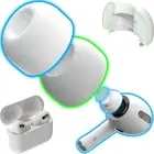 Patented Design Memory Foam Ear Tips for AirPods Pro and AirPods Pro 2 w/Sili...