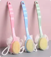 Fomatrade Back Scrubber for Shower Bath Brush Body Bath Back Scrubber&Bomb 2-Sid