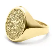 AAAvn 18ct Yellow Gold Ring