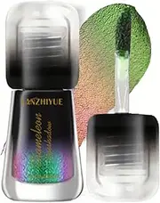 Chameleon Liquid Eyeshadow - Color Shift Shimmer Liquid Eyeshadow | Colors Shift Liquid Shimmer Eyeshadow | Eye Makeup Supplies Highly Pigmented Christmas Halloween Makeup for Girls Women Females