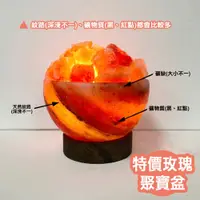 在飛比找蝦皮商城精選優惠-⚠️特價瑕疵｜6吋 玫瑰 聚寶盆｜不可挑選｜鹽燈  風水擺飾