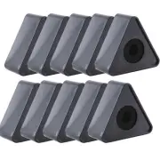 10Pcs Microphone MarkFlag Mic Station-Cube Interview Box Stand Flags Shaped8678