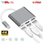 USB Type-C to HDMI USB3.0 USB C 3in1 Adapter for laptop Phone Projector Monitor