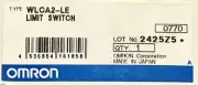 OMRON WLCA2 LE Roller ARM Lever Limit Switch WLCA2-LE